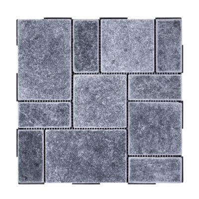 Dalles clipsables rectangulaires blue stone 30 x 30 cm Produx 4 pièces