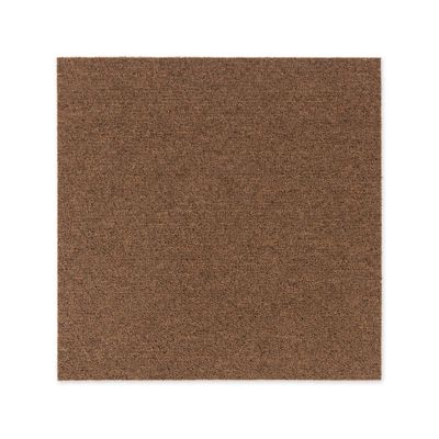 Dalles de moquette autoportantes Moscou, Marron clair 50 x 50 cm