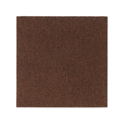 Dalles de moquette autoportantes Moscou, Marron foncé 50 x 50 cm