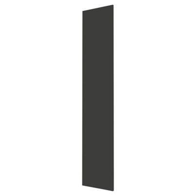 Darwin 1 porte de dressing anthracite brillant 180,8 x 37,5 cm