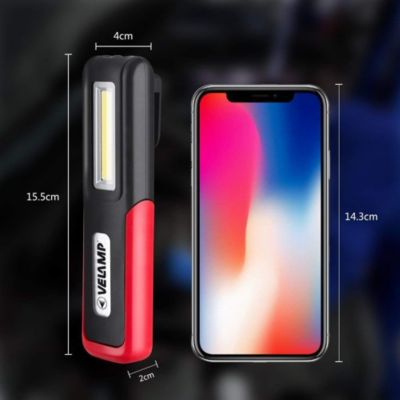 DAVY : Worklight COB + high power 2x3W. Rechargeable