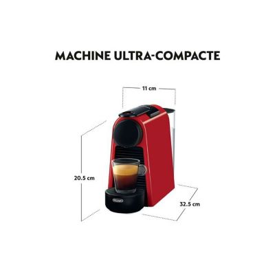 De'Longhi Essenza Mini EN85.R Machine à café 19 bar rouge