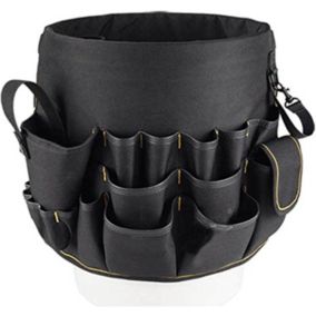 De Seau,Ceinture À Outils,Sac Organisateur Étanche Et Portable,Sac De Rangement Fourre-Tout pour Outils De Jardin