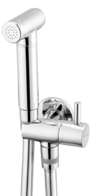 Deante Robinet Bidet Douchette Chrome Mural Monocommande