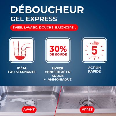Déboucheur express canalisations Starwax 1L