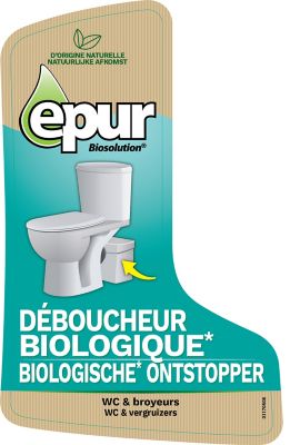 Déboucheur pour WC et broyeurs Epur 1L