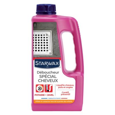 Déboucheur spécial cheveux Starwax 900ml