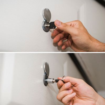 Débrayage à clé GoodHome pour porte de garage
