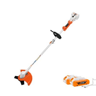 Debroussailleuse sans fil brushless RURIS 3144e 40V, fil et couteau 3 dents, herbe et broussailles (2 batteries 2400e incluses)