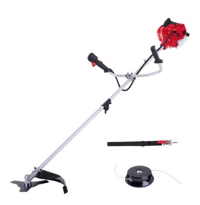 Débroussailleuse thermique - 25 cm³ - largeur de coupe avec fil 430 mm - largeur de coupe avec lame 255 mm - Scheppach BCH2500PB