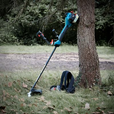 Débroussailleuse thermique - 41 cm³ - largeur de coupe avec fil 430 mm - largeur de coupe avec lame 300 mm - Erbauer EBCP41