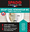 Décap'choc rénovateur pour WC Spado 3L