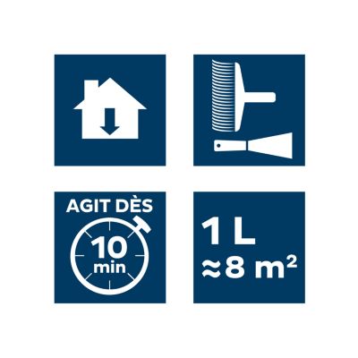 Décapant Bostik Décapant Colle 1 L sols PVC et moquette