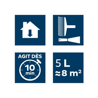 Décapant Bostik Décapant Colle 5 L sols PVC et moquette