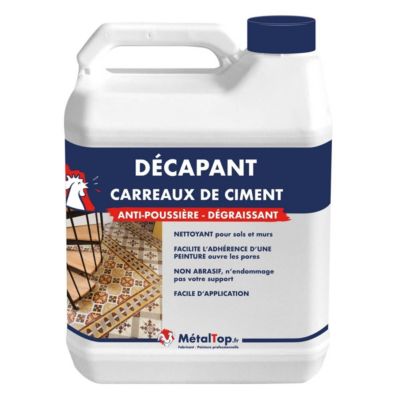 Decapant Carreaux De Ciment - 1 L - Métaltop
