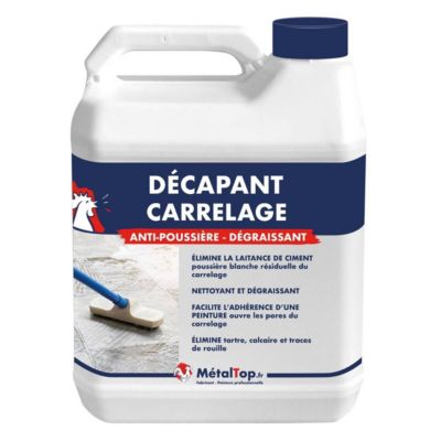 Decapant Carrelage - 1 L - Métaltop