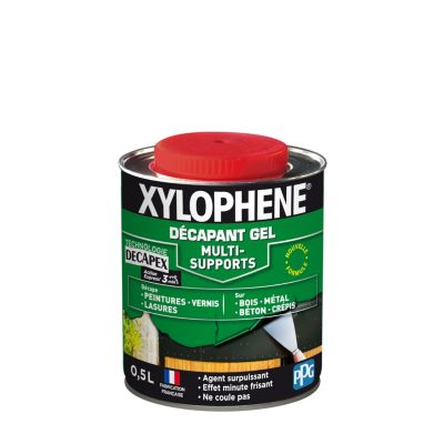 Décapant en gel bois, métal, béton, crépis Xylophene 0,5 L