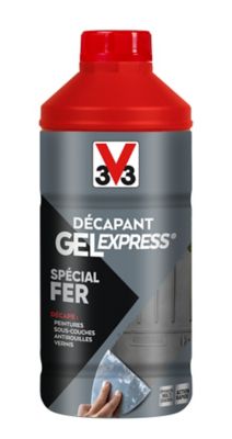 Décapant Gel Express spécial fer 0,5 L V33