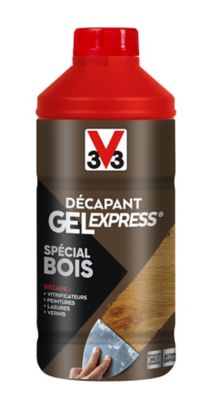Décapant Gel Express V33 spécial bois 1L