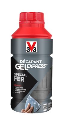 Décapant Gel Express spécial fer 0,5 L V33