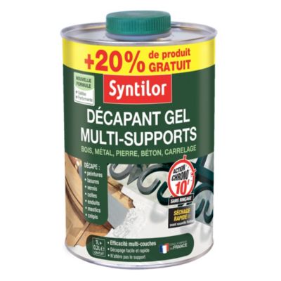 Décapant gel multi-supports Syntilor 1L+20% gratuit