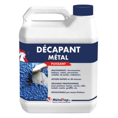 Decapant Metal - 1 L - Métaltop