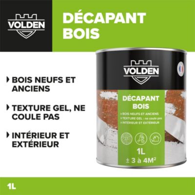 Décapant pour bois en gel Volden 1 L