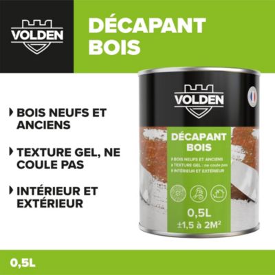 Décapant pour bois en gel Volden 500 ml
