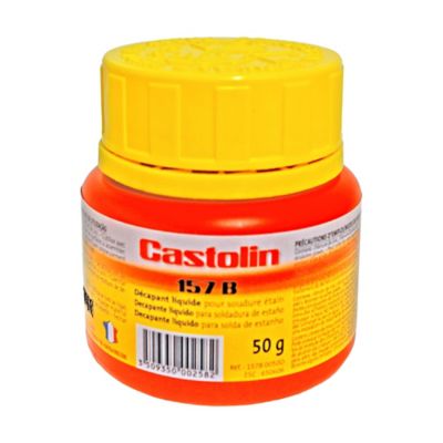 CASTOLIN EUTECTIC - Décapant XUPER157 pour soudure étain en gel translucide  de 100g Réf. 1570100P