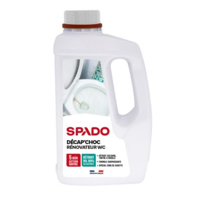 Décapant rénovateur WC-toilettes-fonds de cuvette Spado 1L