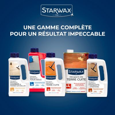 Décapant sans rinçage marbre et pierres naturelles Starwax 1L