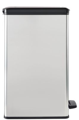 DECO SLIM BIN Poubelle rectangulaire à pédale 40L - Veba