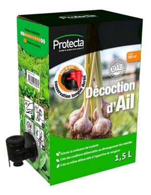 Décoction d'ail 1,5L engrais naturel Protecta