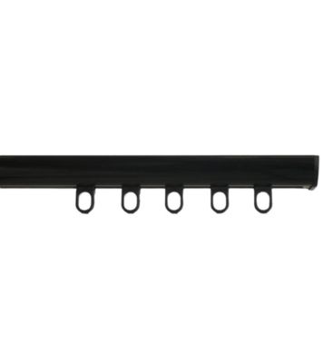 DECORAIL - Tringle rail pour rideau en aluminium L.3,50 m Coloris - Noir