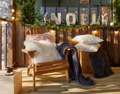 Décoration pomme de pin nature doré (12 pièces)