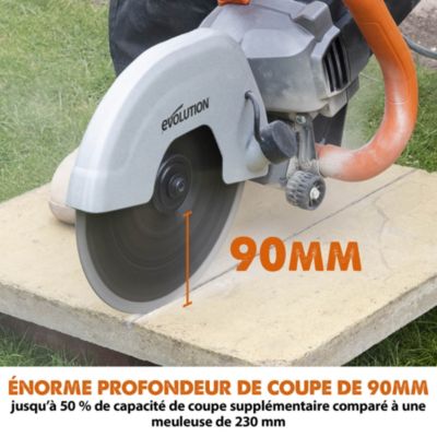 Découpeuse à matériaux Evolution R230DCT 2000W ø230 mm