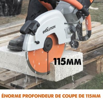 Découpeuse à matériaux Evolution R300DCT+ 2400W ø300 mm