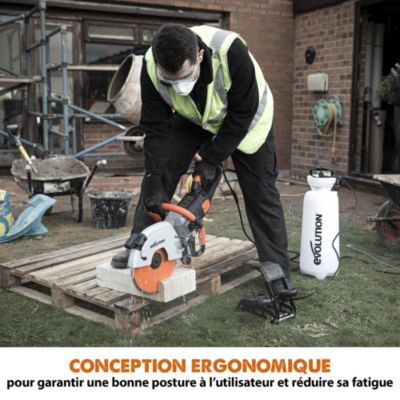 Découpeuse à matériaux Evolution R300DCT+ 2400W ø300 mm