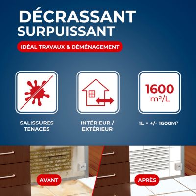 Décrassant surpuissant concentré de cuisine Starwax 1L