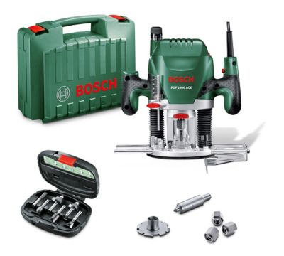 Défonceuse Bosch POF 1400 ACE 1400W + 6 fraises