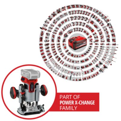 Défonceuse sans fil Einhell TP-RO 18 SET LI 18V (sans batterie)