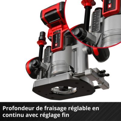 Défonceuse sans fil Einhell TP-RO 18 SET LI 18V (sans batterie)