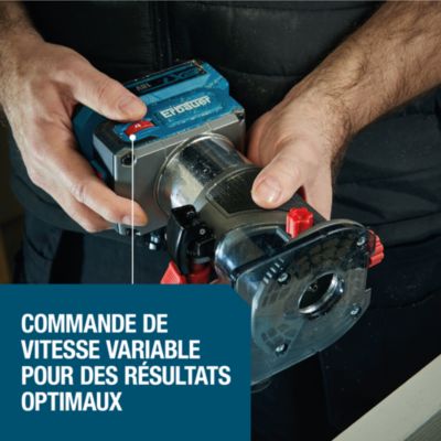 Défonceuse sans fil Erbauer Ext ERI1108PLN 18V ( sans batterie)