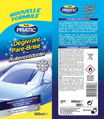 Dégivre pare-brise 600ml Autopratic