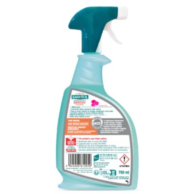 Dégraissant désinfectant cuisine agrumes Sanytol 0,75L