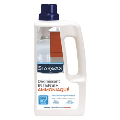 Dégraissant intensif ammoniaqué multi-usages Starwax 1L