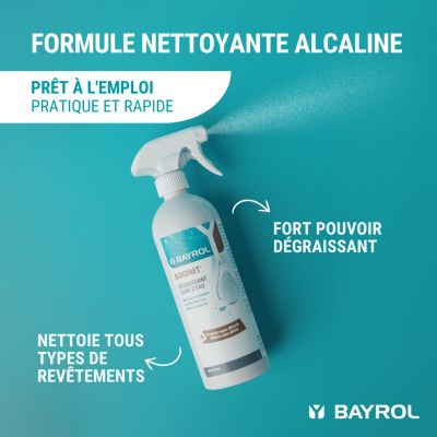 Dégraissant ligne d'eau pour piscine Bordnet Bayrol 0.7 L