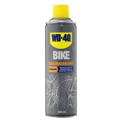 Dégraissant pour vélo WD40 500 ml action rapide