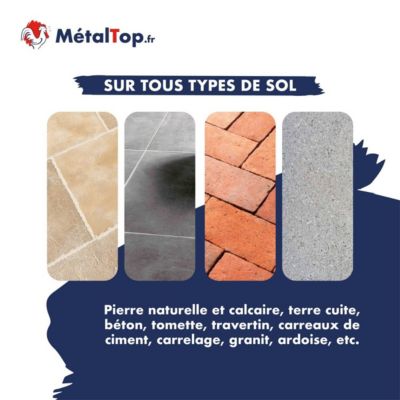 Degraissant Sol - 60 L - Métaltop