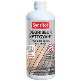 Dégriseur nettoyant extérieur tous bois grisés, encrassés Syntilor 1L